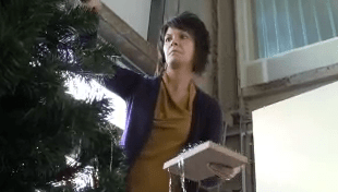 Decorating for "Miracle on Farnam"